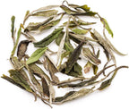 oriarmcha 125g / 4.4oz Fuding White Peony Tea Bai Mu Dan - Chinese Bai Mudan White Tea Loose Leaf - Fuding Pai Mu Tan Yuqian 1st Grade - Low Caffeine
