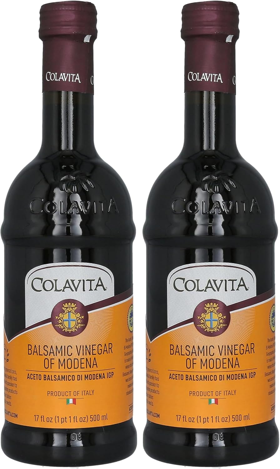Colavita Balsamic Vinegar of Modena, 17 Ounce Bottle (Pack of 2)