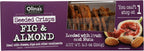 Olina's Bakehouse Fig & Almond Seed Seeded Crisps, 5.3 Ounces (Pack Of 12)