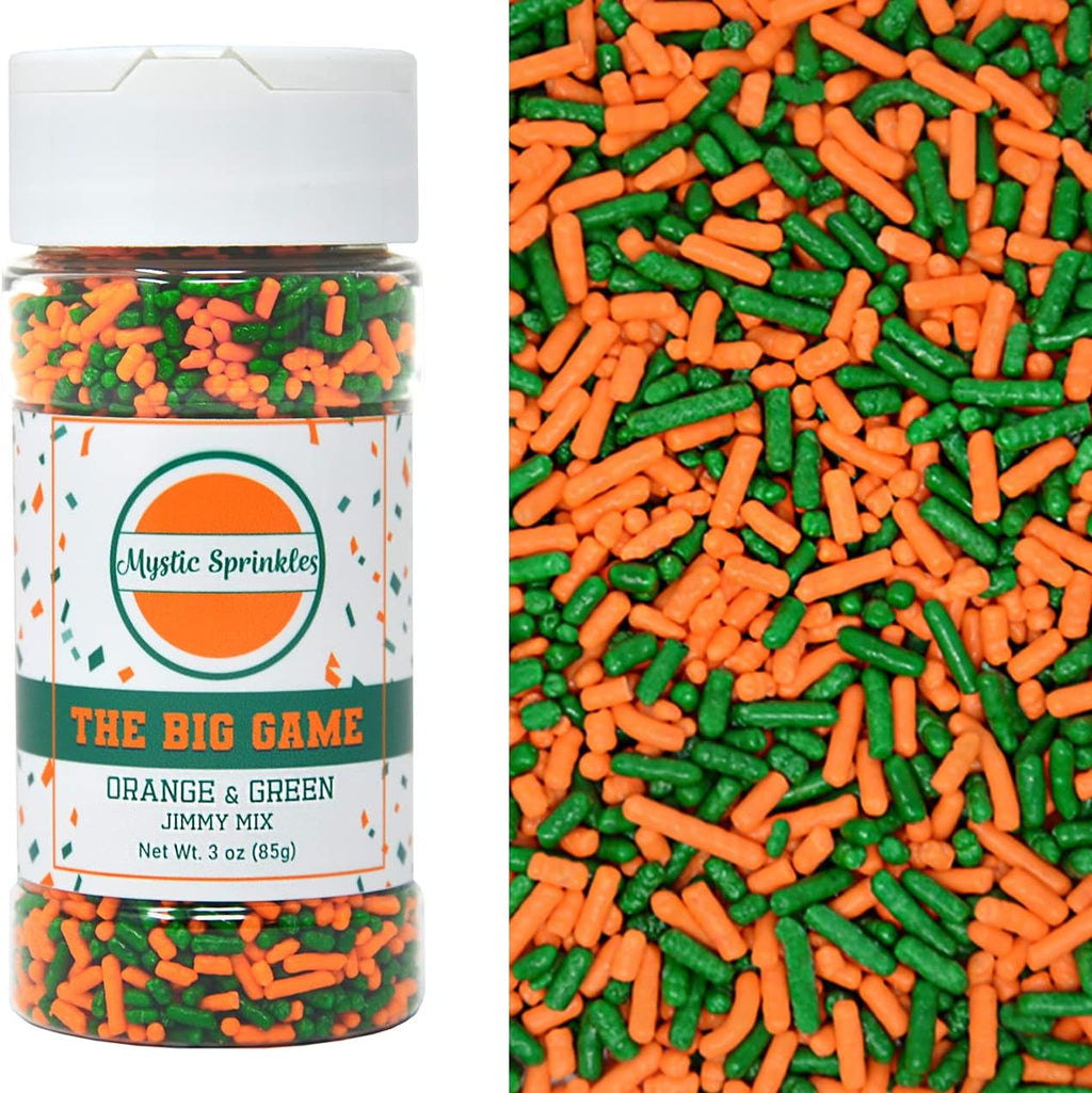 Mystic Sprinkles The Big Game Jimmy Mix 3oz Bottle (Orange & Green)