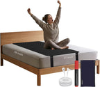 NIULAFR Grounding Mat for Bed, Earth Connected Conductive Grounding Mattress Pad for Better Sleep, Reduce Stress, Improve Health