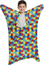 Sensory Body Sock, Deep Pressure Full Body Wrap for Autism & Sensory Processing Disorders, Calming Sox for Enhanced Focus