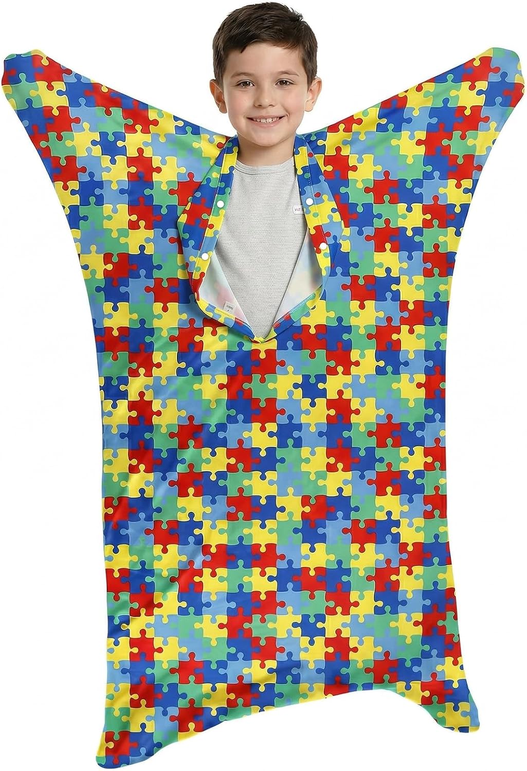 Sensory Body Sock, Deep Pressure Full Body Wrap for Autism & Sensory Processing Disorders, Calming Sox for Enhanced Focus