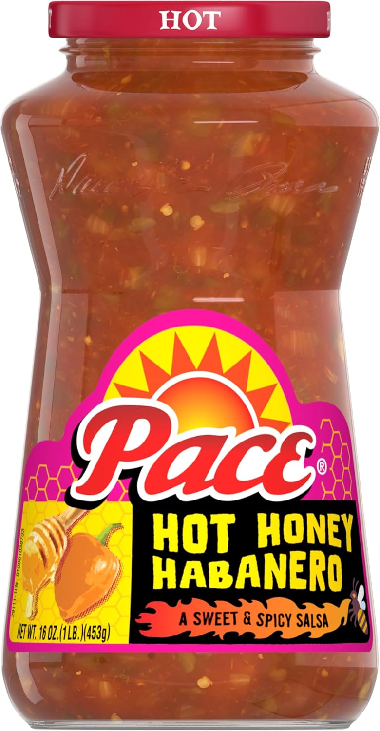 Pace Hot Honey Habanero Sweet and Spicy Salsa 16oz Jar
