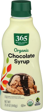 365 by Whole Foods Market, Organic Chocolate Syrup, 15.8 Ounce