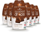 SweetLeaf Sweet Drops - Flavored Stevia Liquid Sweetener, Stevia Extract, Zero Calories, Gluten Free, Keto Friendly, Non GMO, Natural Flavors, Sugar Alternative - Chocolate, 1.7 Fl Oz (Pack of 6)