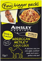 Ainsley Harriott Moroccan Medley Cous Cous (125g) - Pack of 6