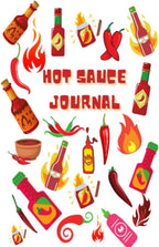 Hot Sauce Journal: Hot Sauce Lovers Gift, 6x9, 100 pages