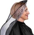 Hair Funnel for Washing Hair for Elderly – Shampoo Cape with Waterproof PVC Build 20"x9.5" for Upright Sink Washing & No-Rinse Care – Shampoo Caps no Rinse for Gentle Bedridden Support & Home Use