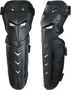 Motorcycle Knee Pads for Adults, Adjustable Motorcycle Knee Shin Guards for Motocross Racing Dirt Bike (2Pcs)