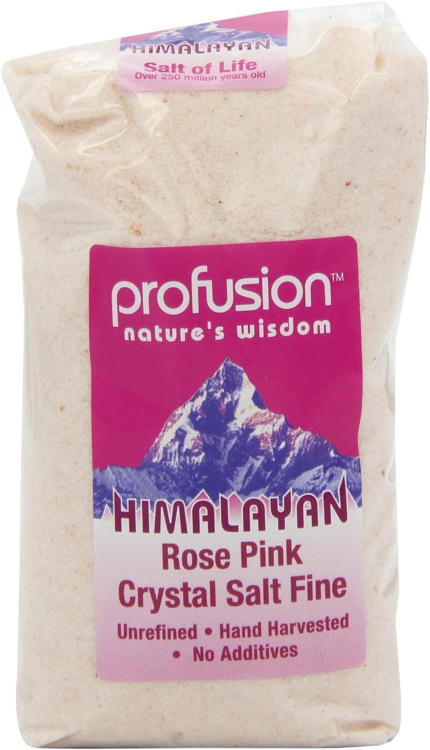 Profusion Himalayan Rose Pink Salt Fine (500g) - Pack of 6