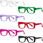 Eyekepper Metalless Screwless Spring Hinge Reading Glasses for Women - 6 Pack Durable Ladies Readers +2.25