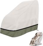 COSHNIBI Massage Chair Cover,Heavy Duty Waterproof and Dustproof Zero Gravity Massage Chair Cover for Most Brands of Full Body Shiatsu,63 x 39.5 x 55.5 Inches,Beige