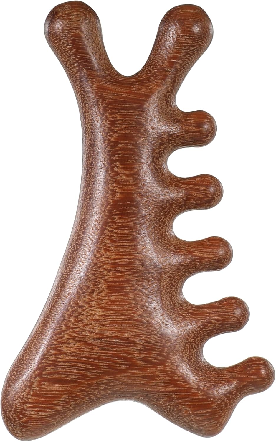 4-in-1 Wooden Scalp Massager Comb, Wooden Hair Scalp Comb Hair Growth Head Massager Scalps Guasha Tool Gua Sha Combs for Face & Body Wood Massage Combs for Stress Relief Relaxation Circulation