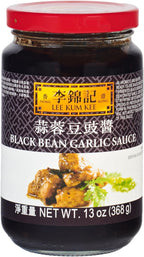 Lee Kum Kee Black Bean Garlic Sauce (13 oz - 1 Pack), Aromatic & Savory - Perfect for Marinades, Braising, Dipping Sauces, Stir-Frying and Steaming Meats or Ribs, Vegetables, and Seafood