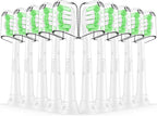 Fit for Sonicare Replacement Heads, Toothbrush Replacement Brush Heads Compatible with Philips Sonicare Click on Electric Toothbrush, 10 Pack, White