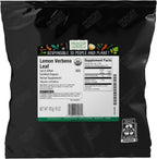 Frontier Co-op Organic Lemon Verbena Leaf, Cut and Sifted, Kosher, Bulk Bag - Loose Leaf Lemon Verbena Tea - Cafe and Restaurant Supply | 16 Ounce (Pack of 1)