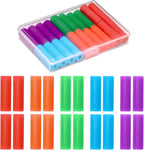 20 Pack Aligner Chew for Invisalign,Soft Silicone Aligner Trays Seaters, Orthodontic Chompers Aligners Accessories (Mix Colors)