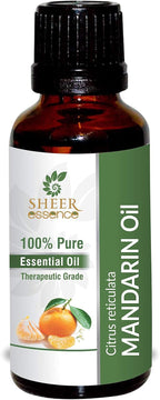 Mandarin Oil -(Citrus Reticulata)- Essential Oil 100% Pure Natural Undiluted Uncut Therapeutic Grade Oil 0.16 Fl.OZ