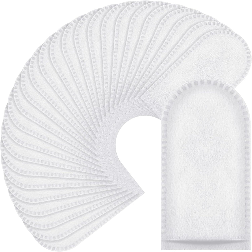 Treela 100 Pieces Finger Cots Disposable Finger Covers Newborn Baby Diaper Cream Fingernail Protectors Keeps Fingernail Clean for Home Travel