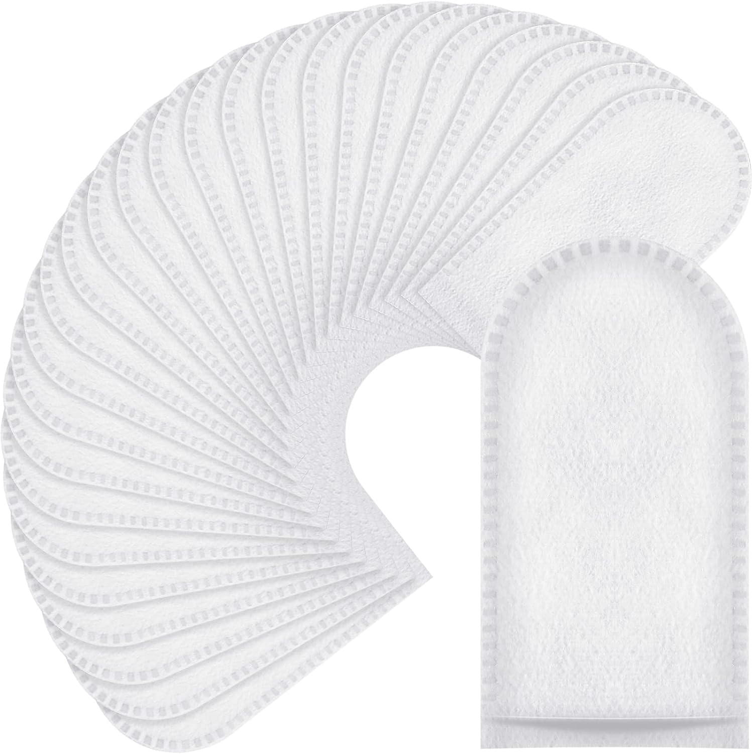 Treela 100 Pieces Finger Cots Disposable Finger Covers Newborn Baby Diaper Cream Fingernail Protectors Keeps Fingernail Clean for Home Travel