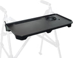 Stander Walker Tray Table, Only Compatible with Stander's Wonder-Walkers and Wonder-Rollators, Mobility Aid Tray-Accessory with Cup Holder, Tool-Free Assembly, Black