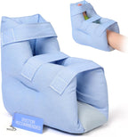 Adjustable Heel Protector Cushion - Pressure Relief & Bedsore Prevention Boot for Elderly Bedridden, Surgery Recovery Foot Support Pillow, Heel Pressure & Deep Tissue Injury Healing Therapy