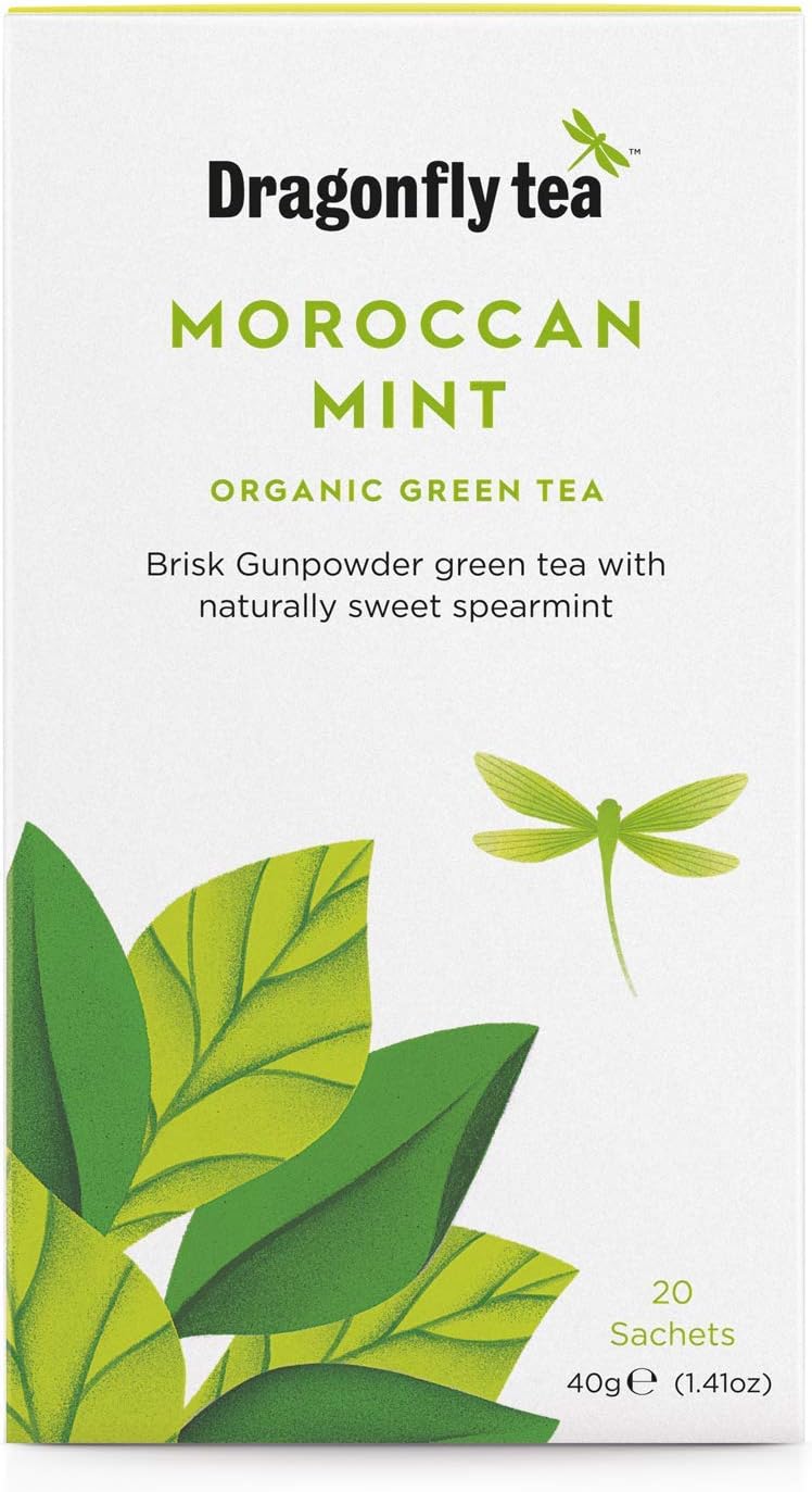 Dragonfly Tea Organic Mint Tea, 20 CT
