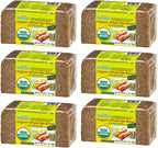 Mestemacher Whole Grain Bread (Organic Whole Rye, 17.6 oz, pack of 6)
