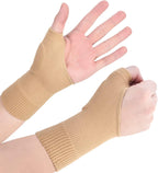 Wrist Thumb Compression Arthritis Gloves(1 Pair),Breathable Wrist Support Brace Wrist Sleeve with Gel Thumb Injury Pads,Comfortable Carpal Tunnel Sleeve for Hand Joint Relieve Pain
