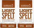 Marriage's Light Spelt flour 1kg - Pack of 2