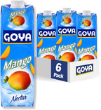 Goya Foods Mango Nectar 33.8 Ounce (Pack of 6)