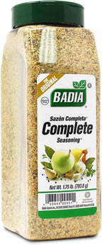 Badia Complete Seasoning, 28oz - All-Purpose Spice Blend of Garlic, Onion, Salt, Pepper, Herbs & Spices - Savory Signature Blend