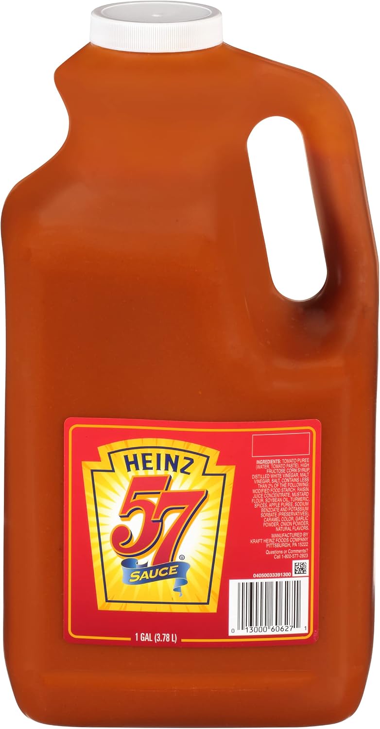 Heinz 57 Original Sauce (1 gal Jugs, Pack of 2)
