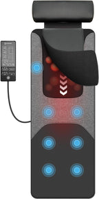 COMFIER FSA Shiatsu Full Body Massage Mat with Heat, HSA Eligible Back Massage Pad for Pain Relief Deep Tissue Kneading & Vibration Heating Chair Massager for Bed, Ideal Gifts for Men Women