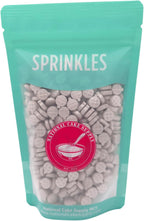 NCS Disco Ball Edible Candy Sprinkles – Silver Cupcake, Cake & Cookie Decorations, 8 oz