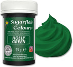 Sugarflair Paste Colour Spectral Holly Green 25 g