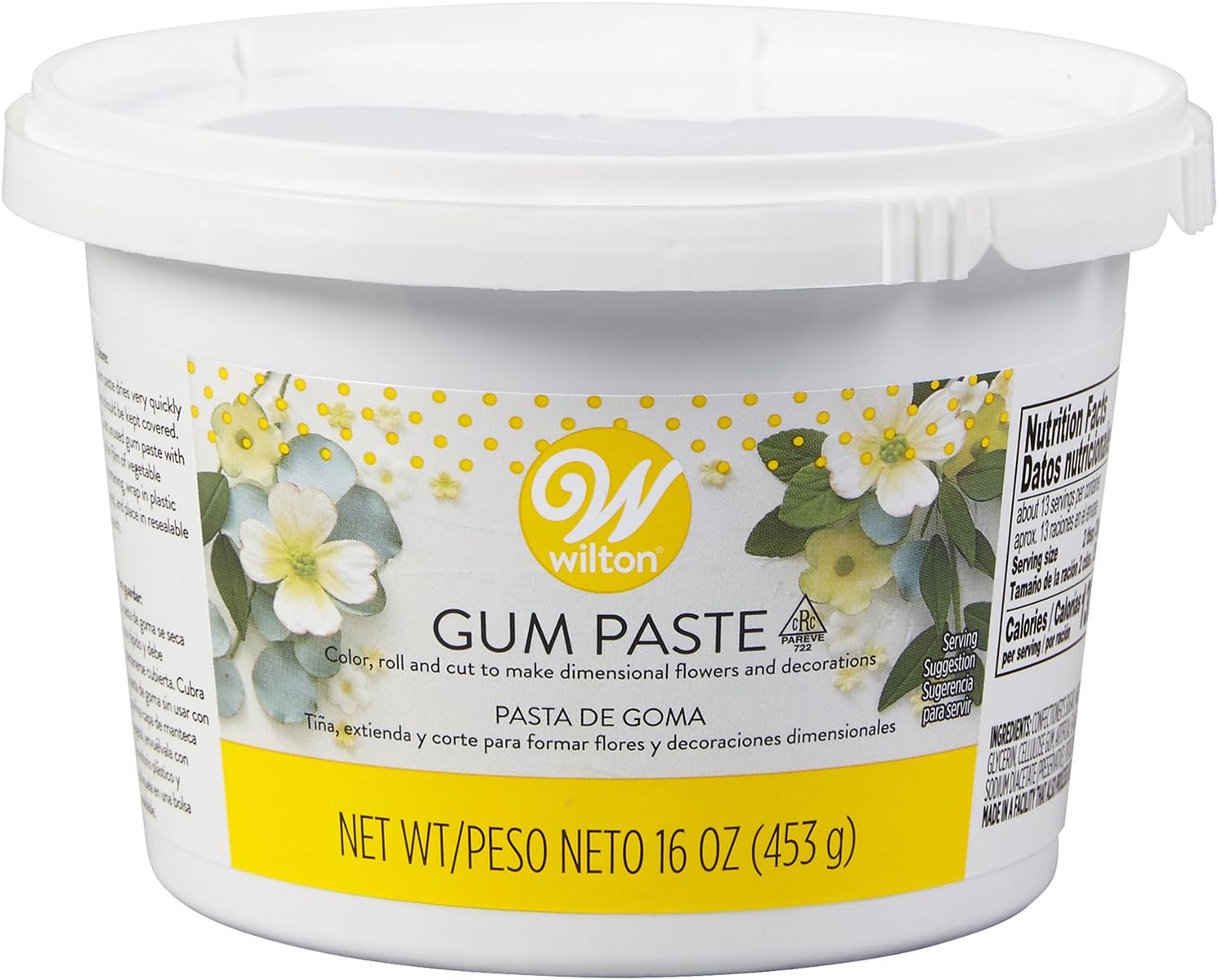 Wilton 707-2602 Gum Paste, 16 Ounce