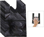 Sanitary Napkin Disposal Bags, 200 PCS Personal Disposal Bags For Women Trash Bags With Handle For Feminine Hygiene Product - Black