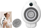Electric Back Scrubber for Shower - Smart Wall Mounted Automatic Body Scrubber, IPX7 Waterproof, 3 Speeds & Adjustable Height, with 3 Replaceable Brush Heads for Deep Cleansing & Exfoliation