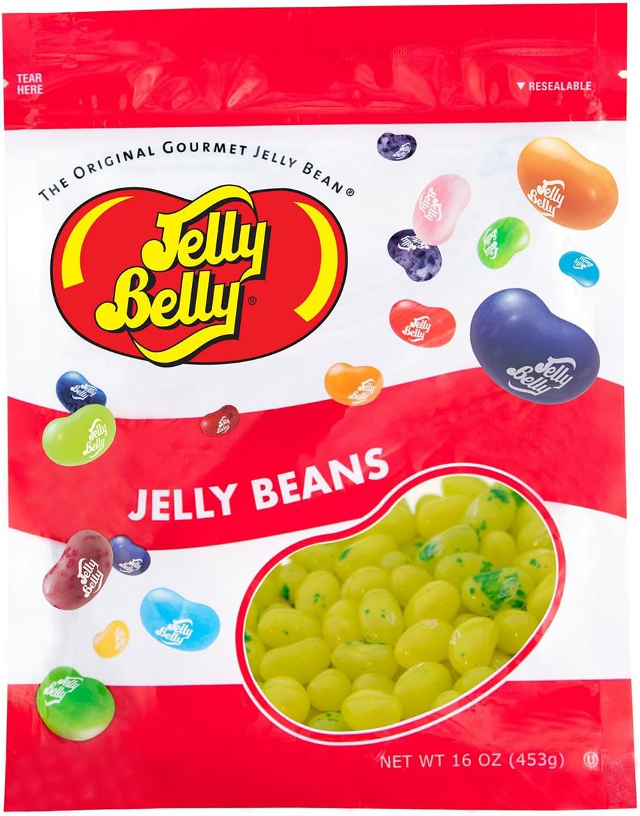 Jelly Belly Mango Jelly Beans - 1 Pound (16 Ounces) Resealable Bag - Genuine, Official, Straight from the Source