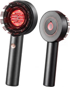 3-in-1 Scalp Massager with Oil Applicator, Portable Cordless Scalp Brush for Men & Women, Adjustable Speed, Soothing Red LED Mode, IPX6 Waterproof, Rechargeable Head Massage Comb for Shower & Dry Use