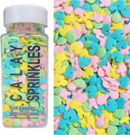 PhilaeEC Bunny Egg Confetti Sprinkles Edible for Cake Decoration Pastel Spring Easter Sprinkles Baking Cookie Cupcake Toppers Decoration Christmas Vanlentine Easter Supplies