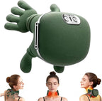 Neck Massager with Heat, Bionic Shoulder Heated Massager, Neck Massager with Fingers, 4D Kneading Massage, Simulates a Real Palm Massage for Comfort, Relax Muscle Tension