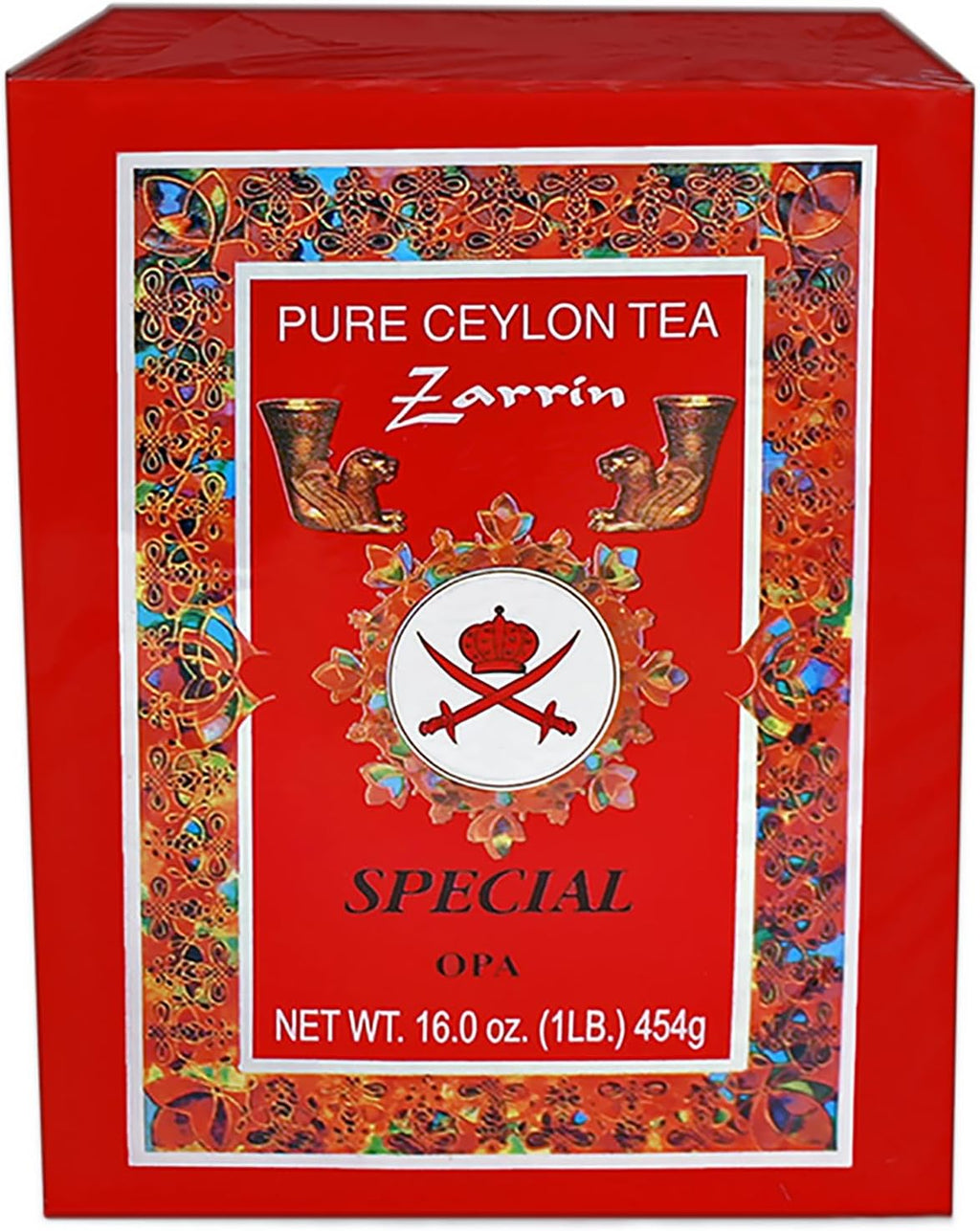 Zarrin - Pure Ceylon Tea OPA, Orange Pekoe A, 1LB (454g), Loose Leaf Tea