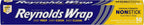 Reynolds Wrap Non-Stick Aluminum Foil Roll, Non-Stick Foil for Cooking, Freezer Safe, Features a Secure Easy Open and Close Tab, 12 Inches Wide, 50 Total Sq. Ft.