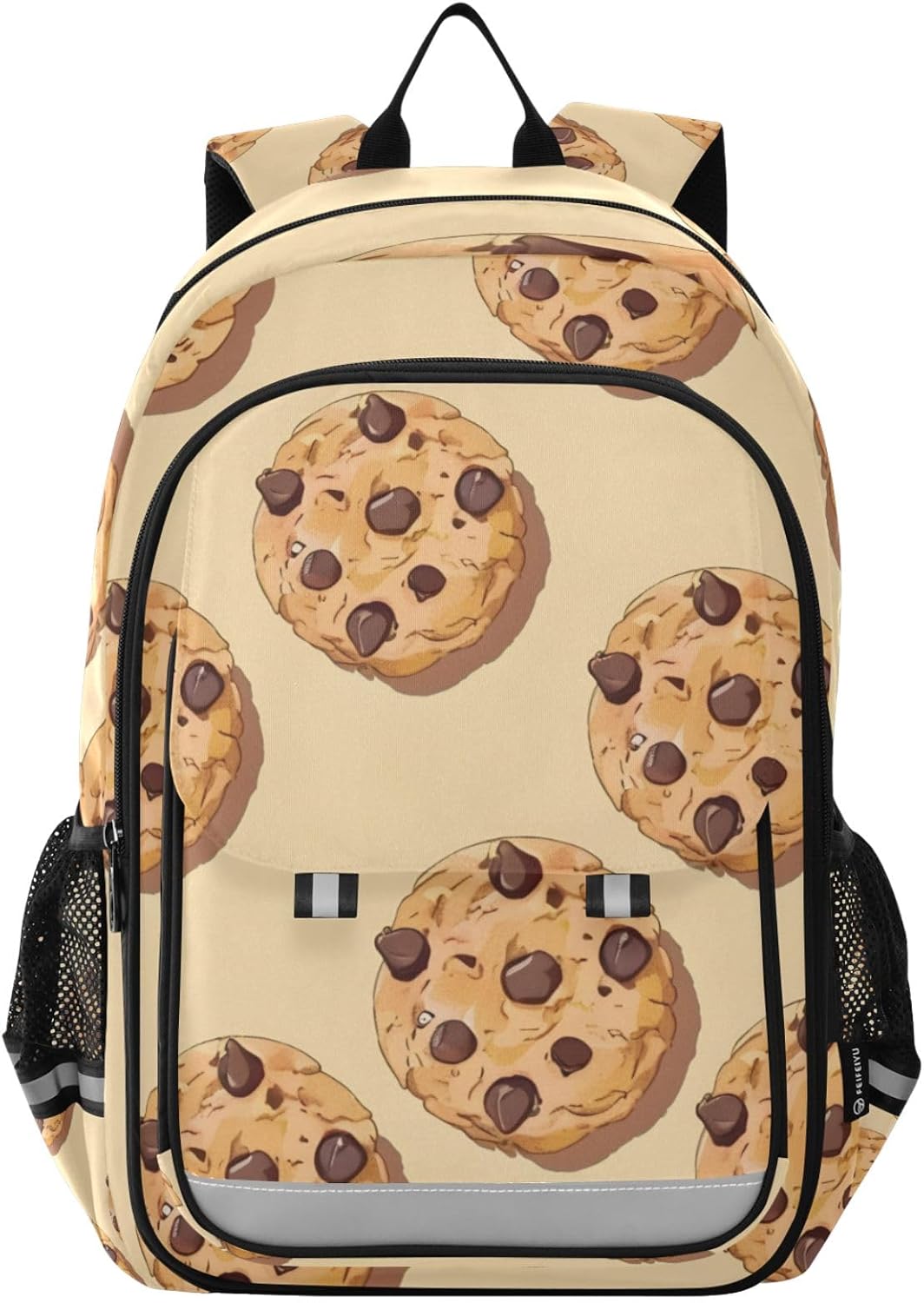 Chocolate Chip Cookies Laptop Backpack for Boys Girls, Bookbag Travel Bag Casual Daypack School Backpack for Students