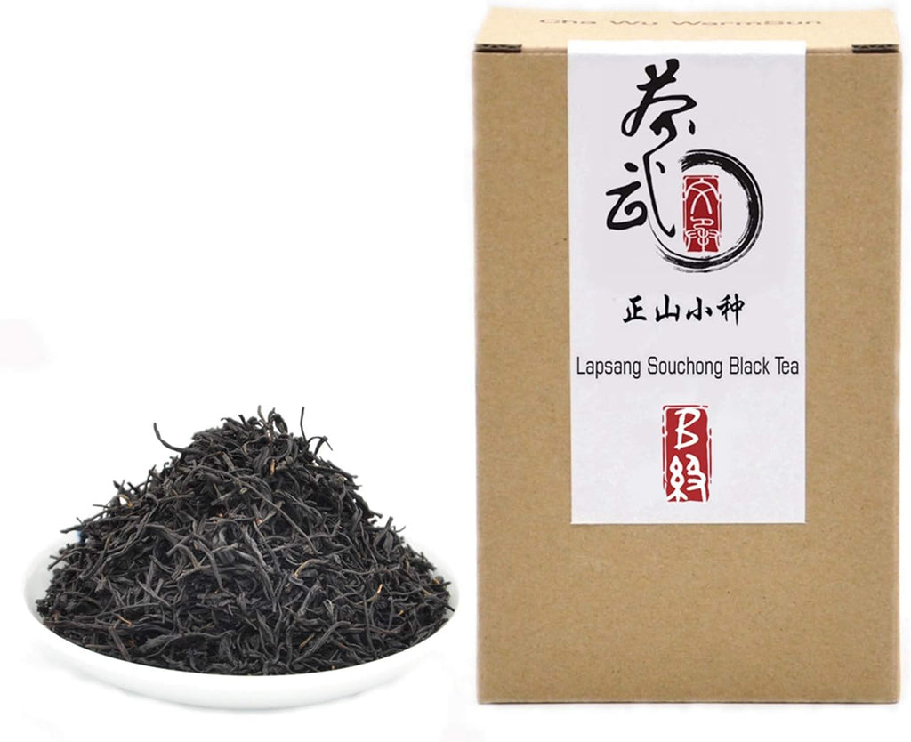 ChaWuWarmSun [B] No Smoky Lapsang Souchong Black Tea - 8.8oz/250g - Loose Leaf Chinese Hong Cha