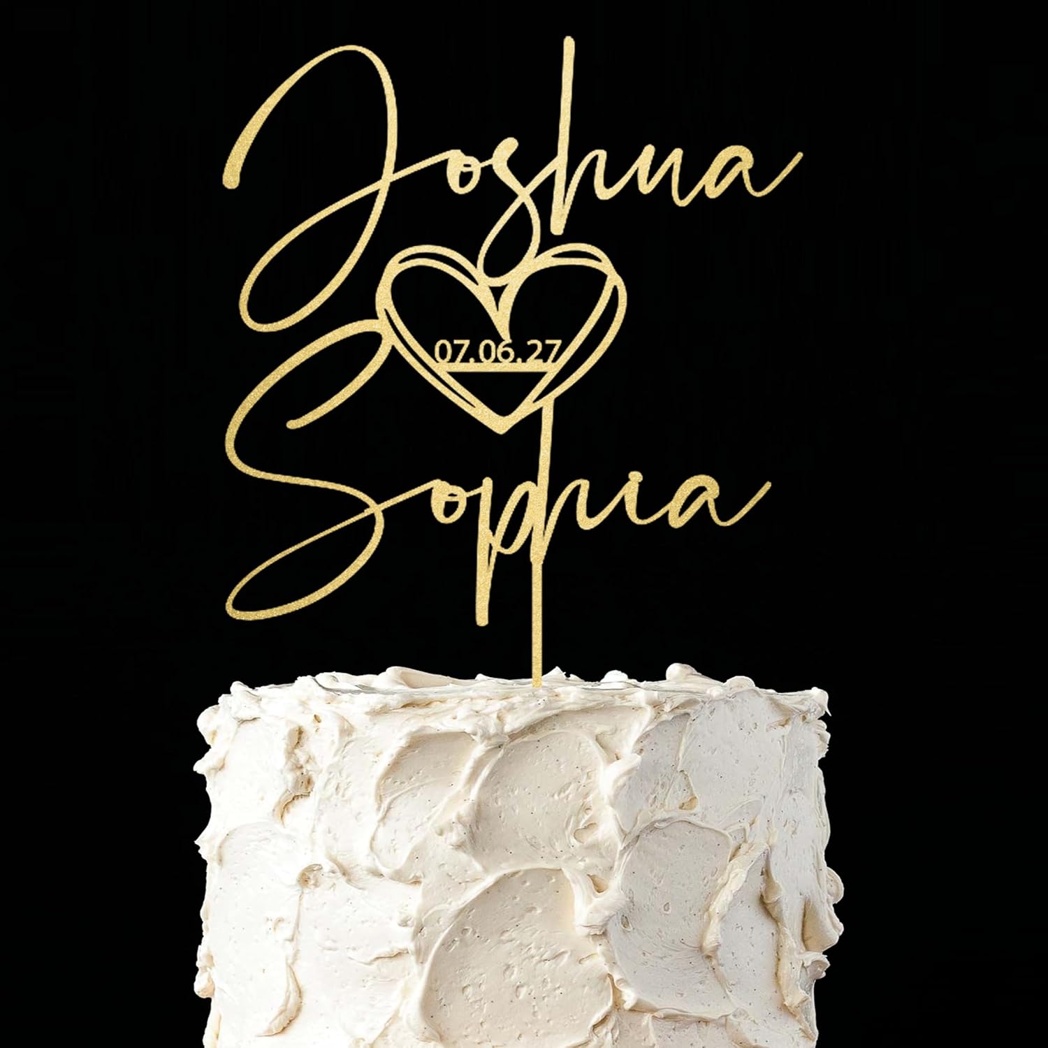 Wedding Cake Toppers, Wedding Cake Toppers Bride and Groom, Custom Cake Topper, Customize Your Own Anniversary Mr and Mrs Cake Topper,Rustic cake topper,Date wedding Cake topper. Wooden Cake topper