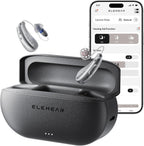 ELEHEAR-Beyond Hearing Aids, OTC Hearing Aids for Seniors and Adults with AI Powered Speech Enhancement, Superior Sound Quality, Bluetooth Enabled & App Control, Upgraded Receiver